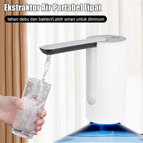 Jual Pompa Air Galon Lipat Pompa Galon Air Elektrik Wireless Smart