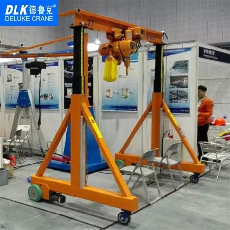 Tons Mobile Crane Trackless Portable Gantry Aluminium