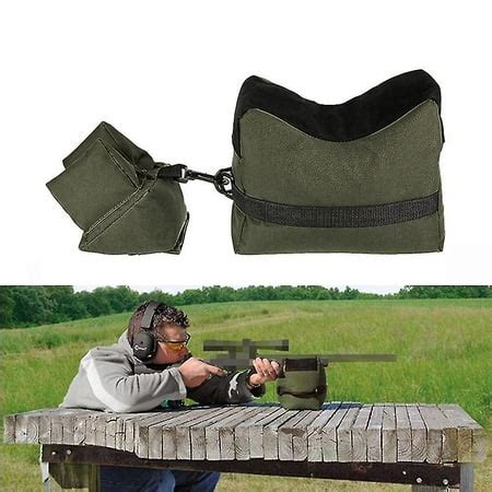 Front And Rear Support Rifle Sandbag Without Sand Shotgun Accessories-GREEN- | Walmart Canada