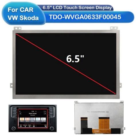 Lcd Display Touch Screen Tdo Wvga F For Vw Skoda Std Mib