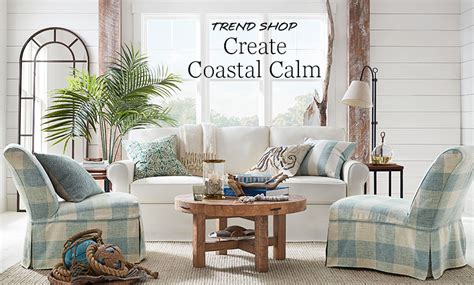 Coastal Decor And Beach Decor Pottery Barn