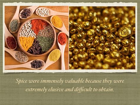 The importance of spice