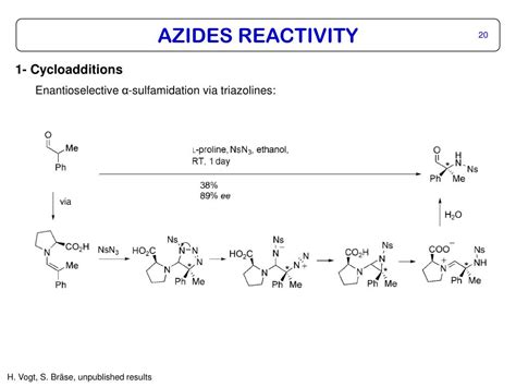 PPT Organic Azides An Overview Their Synthesis Reactions And