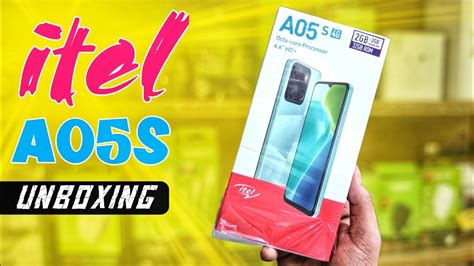 Itel A S G Unboxing Great Phone Good Price Youtube