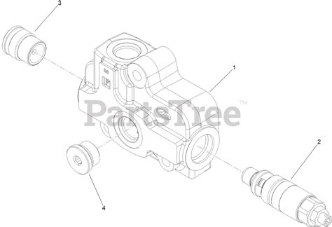 Toro 22983 Trx 250 Toro Trencher Sn 407960000 410479999 Valve