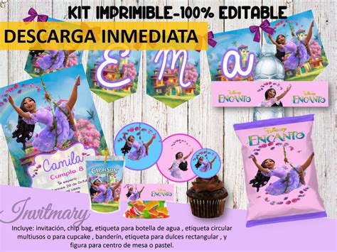 Kit Imprimible Encanto Gratis Kit Imprimible Imprimible Imprimibles