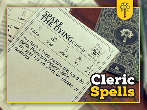 D And D 5e Cleric Spells 12
