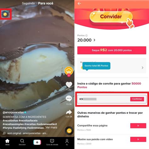 Como Colocar Código No Tiktok Lite E Ganhar Dinheiro Assistindo A Vídeos