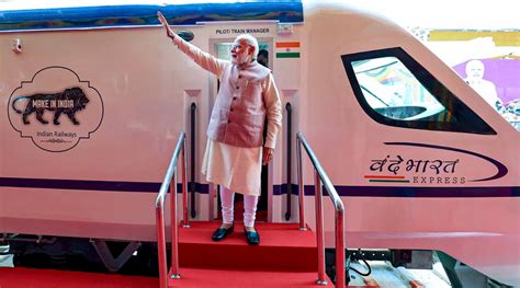 Vande Bharat Express Prime Minister Narendra Modi Flags Off