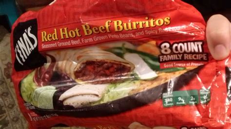 Red Hot Beef Burrito Review Youtube