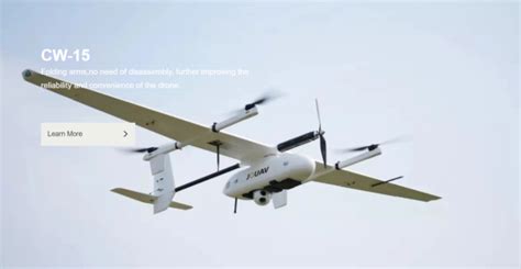 Jouav Released A Vertical Take Off And Landing Fixed Wing Drone That