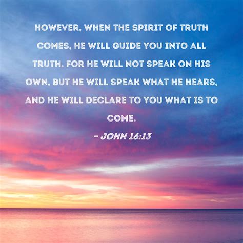 The Gospel Of John Chapter 16 Pt 4 The Spirit Of Christ Glorifies Our