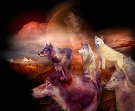 Wolf Mountain By Carol Cavalaris