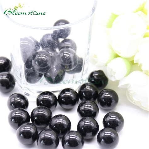 16mm Black Glass Marbleshigh Quality Solid Glass Balls Bloomstone