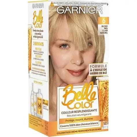 6 Blond Très Clair Naturel Coloration Permanente Belle Color De G