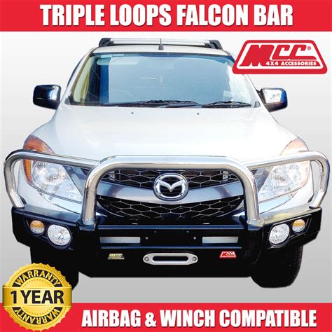 Shop Mcc Stainless Steel Triple Loop Falcon Bullbar Led