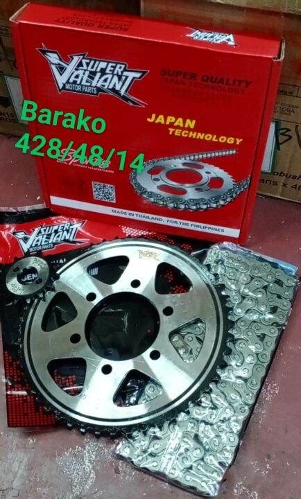 Sprocket Set Barako Heavy Duty Made In Thailand Lazada Ph