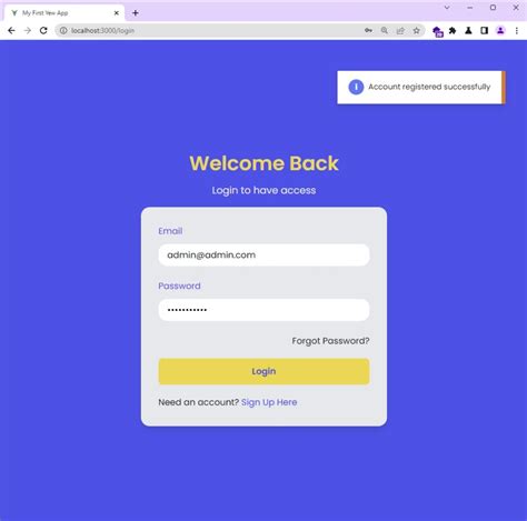 Frontend App With Rust And Yew Rs User SignUp And Login 2024