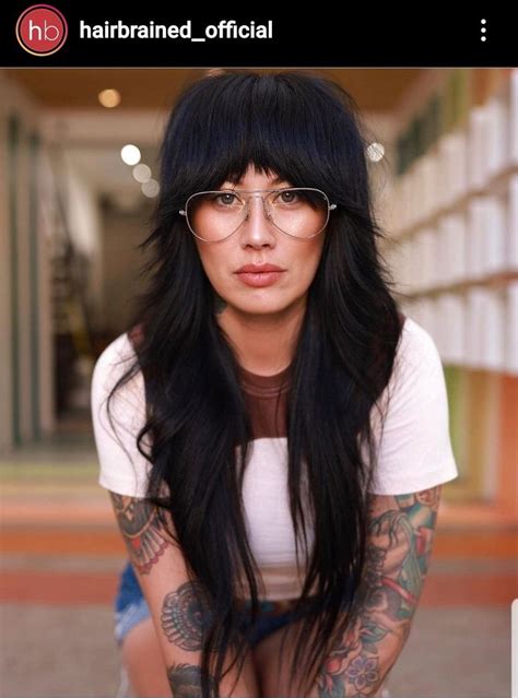 Shag haircut | Long hair styles, Textured curly hair, Hair styles
