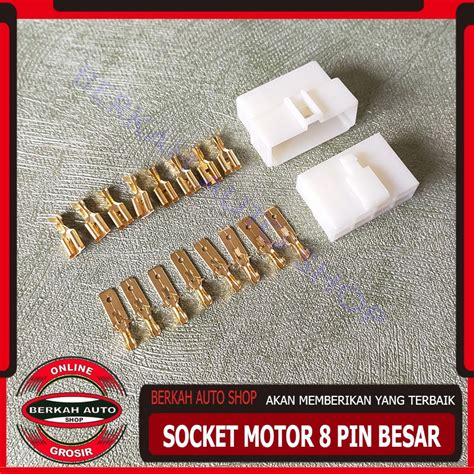 Jual Socket Pin Besar Skun Soket Konektor Motor Jual Per