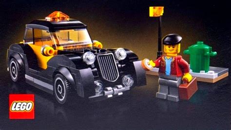 LEGO 40532 Винтажное такси Обзор уникального набора лего - YouTube