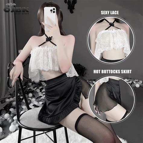 Billionm Ojbk Women Sexy Lingerie Secretary Backless Uniform Cosplay Exotic Office Lady