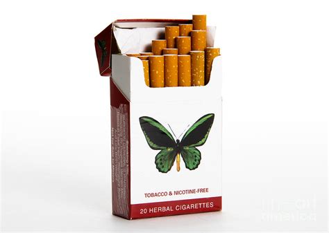 Herbal Cigarettes Photograph by Photo Researchers