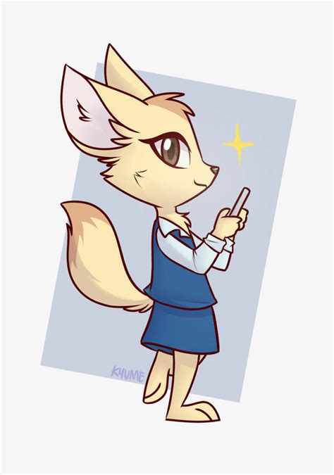 276859 Safe Artistkazunekomori Fenneko Aggretsuko Canine