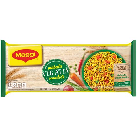 Vegetable Atta Noodles 4 Pack Official Maggi®