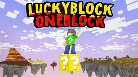 Luckyblock Oneblock by Rainbow Theory (Minecraft Marketplace Map) - Minecraft Marketplace (via ...