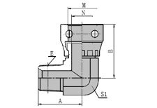 Sae Staple Lok Fittings Adapters Hydraulic Adapters Manufacturer