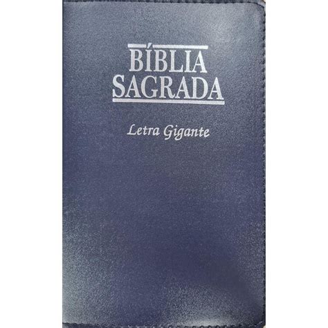 Biblia Letra Extra Gigante Ziper Extra