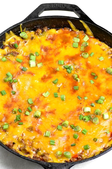 Easy Cheesy Taco Skillet Gypsyplate