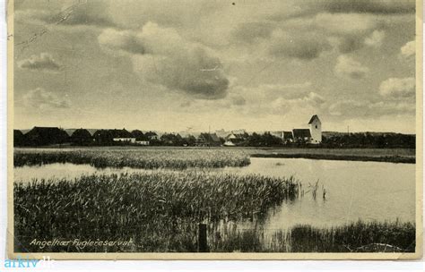 arkiv dk Bjerringbro by set fra Angelkær