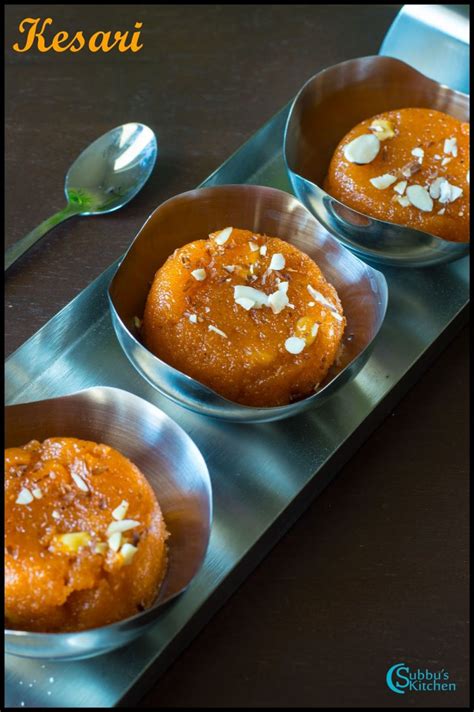 Rava Kesari Recipe Sooji Kesari Recipe Semolina Kesari Recipe