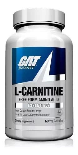 Suplemento Alimenticio L carnitina Gat Sport 60ct Envío gratis