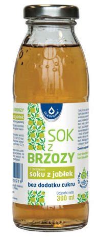 Sok z brzozy z sokiem jabłkowym bez cukru 300ml cena opinie