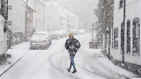 Snow And Ice Warnings Extended Across Uk As Country Braces For Big