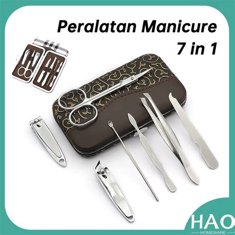 Jual Gunting Kuku Set Pembersih Kukuperalatan Manicure Menicure 7in1