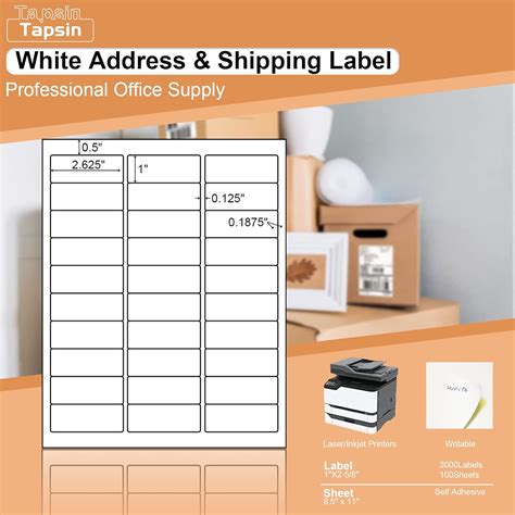 1 x 2-58 Address Labels for LaserInk Jet Nepal | Ubuy