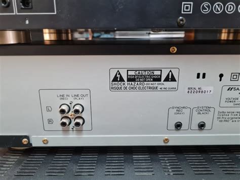 SANSUI RZ 5500AV II Stereo Receiver CD KASETNIK