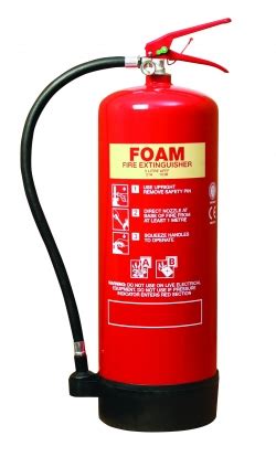 9 Litre Spray Foam Extinguisher Home Office Fire Extinguishers Ltd