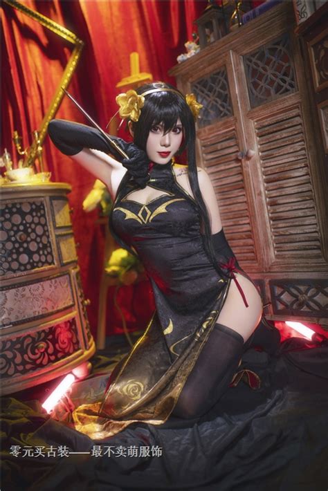 杨小羊羊 在最不卖萌网的cosplay作品约尔旗袍