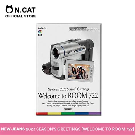 NCAT NEWJEANS 2023 SEASON S GREETINGS WELCOME TO ROOM 722 Shopee