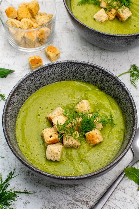 Courgette Soup Inside Wales