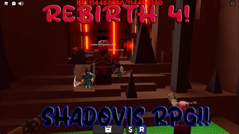 Rebirth 4 E Introducción en Shadovis RPG Mi Vip en la Desc YouTube