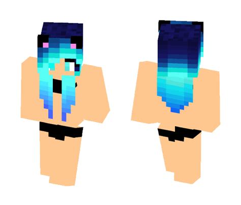 Minecraft Girl Swimsuit Skin