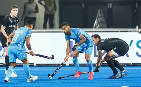 Ind Vs Wal In Fih Men S Hockey World Cup Indian Trudge Home In