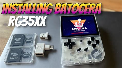 Installing Batocera On Rg Xx Youtube