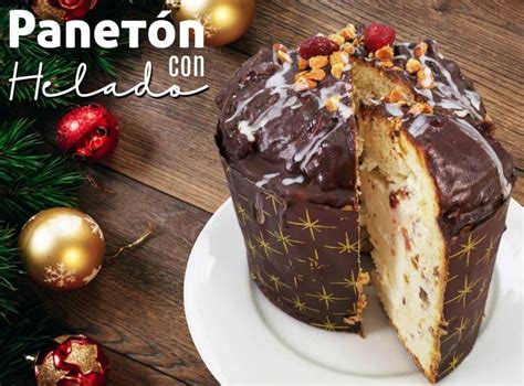 Panetón Peruanos lanzan el primer Panetón relleno de helado